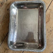 Silver plated dish for sale  SOUTHAMPTON