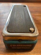 Colorsound fuzz wah for sale  LONDON