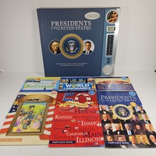 PRESIDENTS OF THE U.S. Audio Book + 6 History Geography Sea Animals Booklets comprar usado  Enviando para Brazil