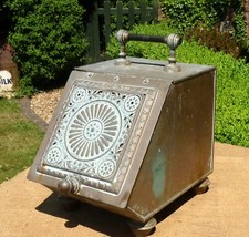 Antique brass coal for sale  BRIDGNORTH