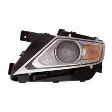 Farol compatível com Lincoln MKX 11-15 CAPA certificado lado esquerdo do motorista halogênio cromado, usado comprar usado  Enviando para Brazil