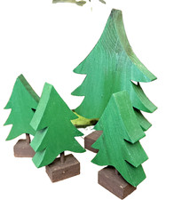 Four wooden christmas for sale  Troy