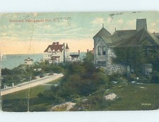 CENA DE CASAS pré-cromo Narragansett - Perto de Warwick Rhode Island RI j/24 AH6508 comprar usado  Enviando para Brazil