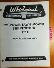 Toro whirlwind 1950 for sale  Niagara Falls