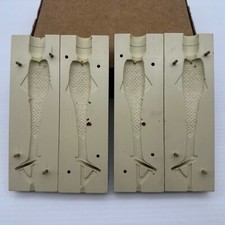 Usado, 2 iscas de pesca para robalo *SHAD* iscas de isca 5"" para fabricação de iscas Plastiс comprar usado  Enviando para Brazil