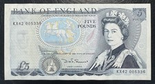 Old five pound for sale  WALTHAM CROSS