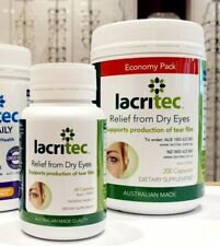 Lacritec 60/200 cápsulas alívio de olhos secos suporta produção de filme lacrimal comprar usado  Enviando para Brazil