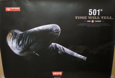 Levi 501 werbeplakat gebraucht kaufen  Hannover
