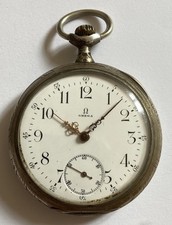 MONTRE GOUSSET SUISSE OMEGA EN ARGENT @ 49 MM @ FONCTIONNE @ OMEGA POCKET WATCH comprar usado  Enviando para Brazil