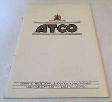 Atco mowers tractors for sale  UK