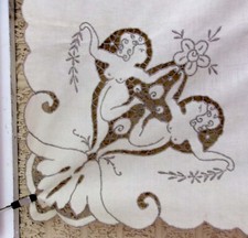 Antique cutwork cherub for sale  Fairborn