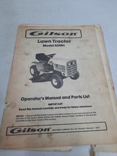 Gilson 52081 lawn for sale  Harborcreek