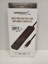 Concentrador USB tipo C multipuerto Sabrent con HDMI 2.0 y PD 3.0 segunda mano  Embacar hacia Mexico