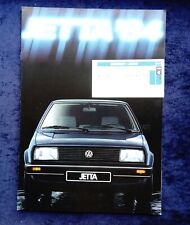 Jetta prospekt 1984 gebraucht kaufen  Vechta