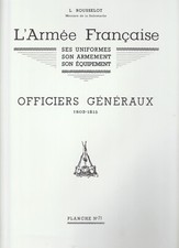 Planche rousselot officiers d'occasion  Saint-Philbert-de-Grand-Lieu