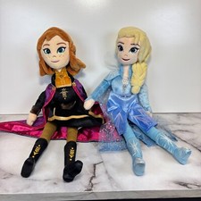 Bonecas de pelúcia Ty Sparkle Elsa & Anna 16" Disney Frozen filme princesas comprar usado  Enviando para Brazil