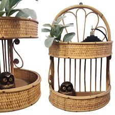 Vtg rattan wicker for sale  Flinton