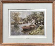 Arthur James Stark (1831-1901) Um barco a remo no rio, sem assinatura, aquarela comprar usado  Enviando para Brazil