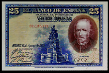 Billet espagne veinticinco d'occasion  Crespin