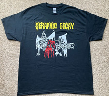 Usado, Camiseta SERAPHIC DECAY death metal parafuso lança funerário encantamento obituário comprar usado  Enviando para Brazil