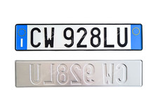 Targa auto rilievo usato  Albano Laziale