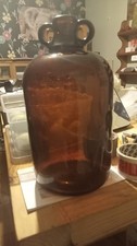 Brown glass demijohns for sale  CHIPPENHAM