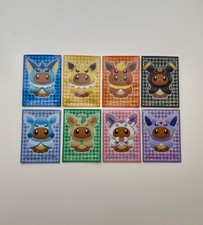 ! Oryginalne Pokémon Center Eevee Ponczo Ekskluzywne pokrowce na karty MASTER SET 2017!, używany na sprzedaż  Wysyłka do Poland