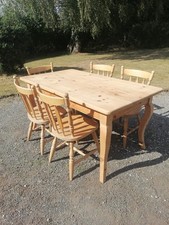 table 6 chairs for sale  ASHBOURNE