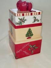 Christmas cookies jar for sale  CHELMSFORD