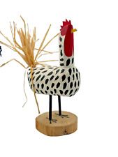 Galo de galinha arte popular indígena americana Navajo certificado de autenticidade família Lulu Herbert manchada comprar usado  Enviando para Brazil