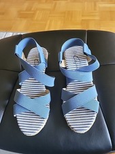 Damen sandallen keilabsatz gebraucht kaufen  Düsseldorf