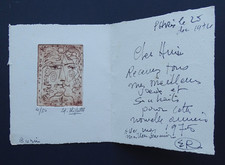 Edouard righetti gravure d'occasion  Paris XVIII