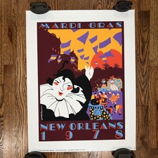 Mardi gras poster for sale  Brookfield