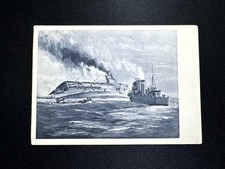 Cartolina navi courageous usato  Barletta