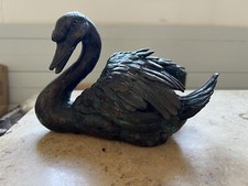 Schwan deko bronze gebraucht kaufen  Dieburg