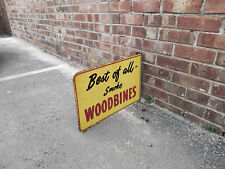 Woodbine cigarettes sign for sale  SOUTHSEA