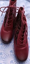 Schicke stiefeletten weinrot gebraucht kaufen  Kassel