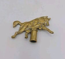 Vintage brass wolf for sale  CROYDON
