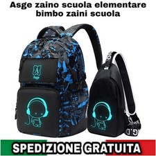 Asge zaino scuola usato  Casapesenna