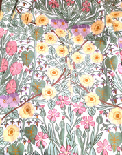 Vintage floral curtains for sale  SANDY