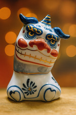 Figurine japonaise shisa d'occasion  Bourges