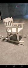Sedia dondolo legno usato  Villarbasse
