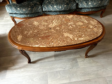 Table basse marbre d'occasion  Geispolsheim