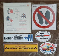 Aufkleber set aufkleber gebraucht kaufen  Plauen
