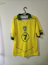 Maillot Jersey Shirt Trikot camisa Brésil Brasil Brazil Adriano 2004 Vintage L comprar usado  Enviando para Brazil