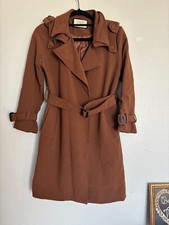 Casaco feminino Chocolate Midi tamanho pequeno, usado comprar usado  Enviando para Brazil