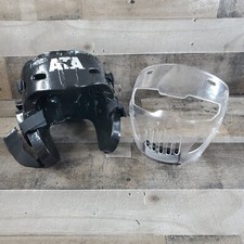 Capacete preto adulto médio ATA Sparring Headgear +Evolution X Face Shield Century comprar usado  Enviando para Brazil