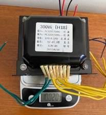 Usado, Transformador de potência 320V-0-320V 300W para amplificador de tubo tensão 0-5V 0-6V 4A potência comprar usado Usado, Transformador de potência 320V-0-320V 300W para amplificador de tubo tensão 0-5V 0-6V 4A potência comprar usado  Enviando para Brazil