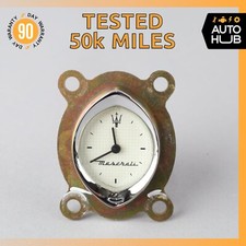 99-07 Maserati Coupe GT 4200 M138 painel central relógio analógico cromado fabricante de equipamento original 50k comprar usado  Enviando para Brazil