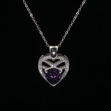 Sterling silver purple for sale  USA